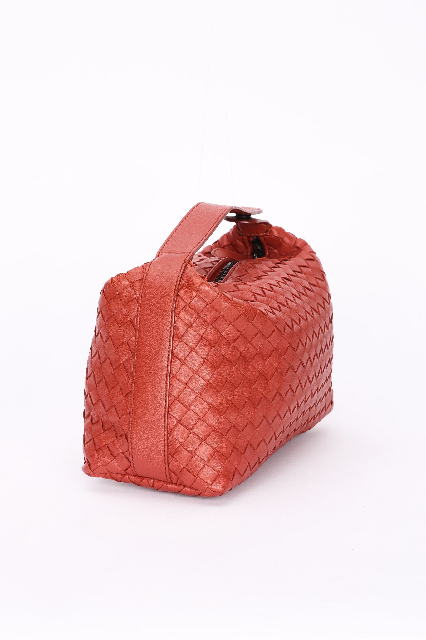 Bottega Veneta Intrecciato Pouch with Strap