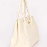 Chanel Cerf Executive Tote White Caviar 24K GP
