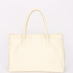 Chanel Cerf Executive Tote White Caviar 24K GP