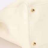 Chanel Cerf Executive Tote White Caviar 24K GP