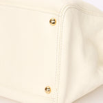 Chanel Cerf Executive Tote White Caviar 24K GP