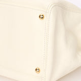 Chanel Cerf Executive Tote White Caviar 24K GP