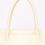 Chanel Cerf Executive Tote White Caviar 24K GP