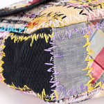 Chanel Jumbo Classic Single Flap Mixed Media Patchwork SHW