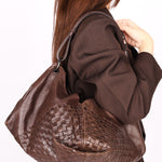 Bottega Veneta Intrecciato Aquilone Fortune Cookie Hobo