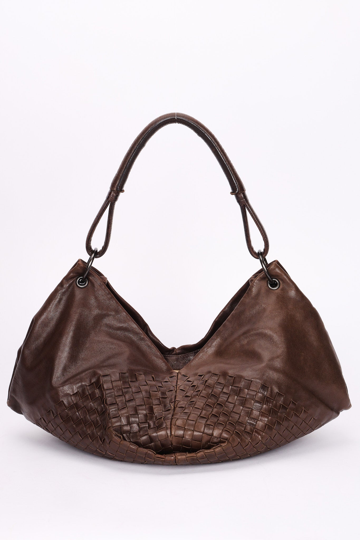 Bottega Veneta Intrecciato Aquilone Fortune Cookie Hobo