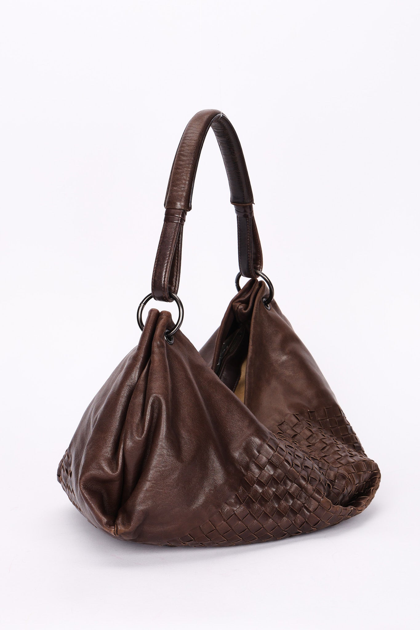 Bottega Veneta Intrecciato Aquilone Fortune Cookie Hobo
