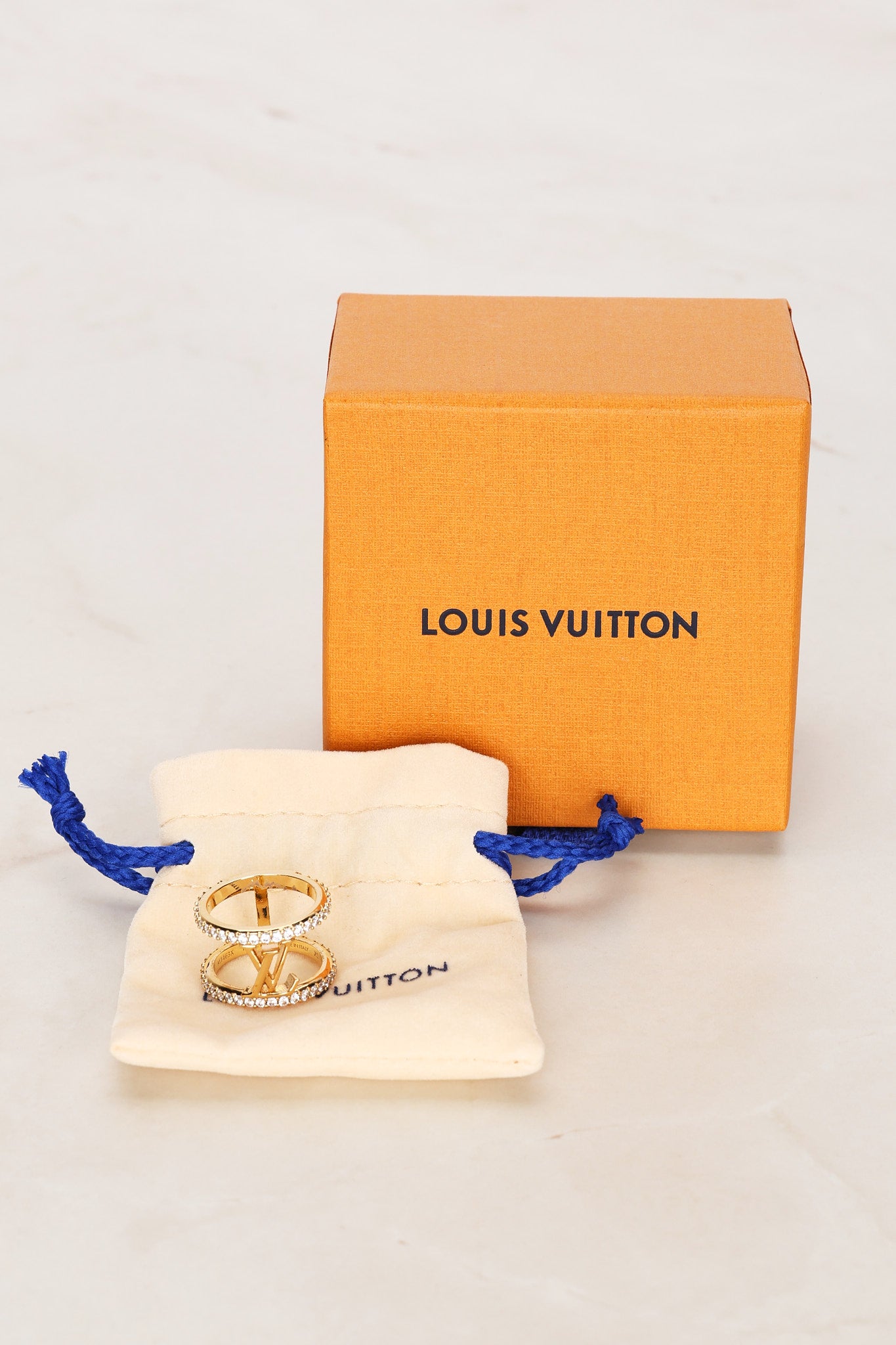 Louis Vuitton LV Iconic Ring, Size US 4