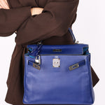 Hermès Kelly 28 (color + leather) PHW
