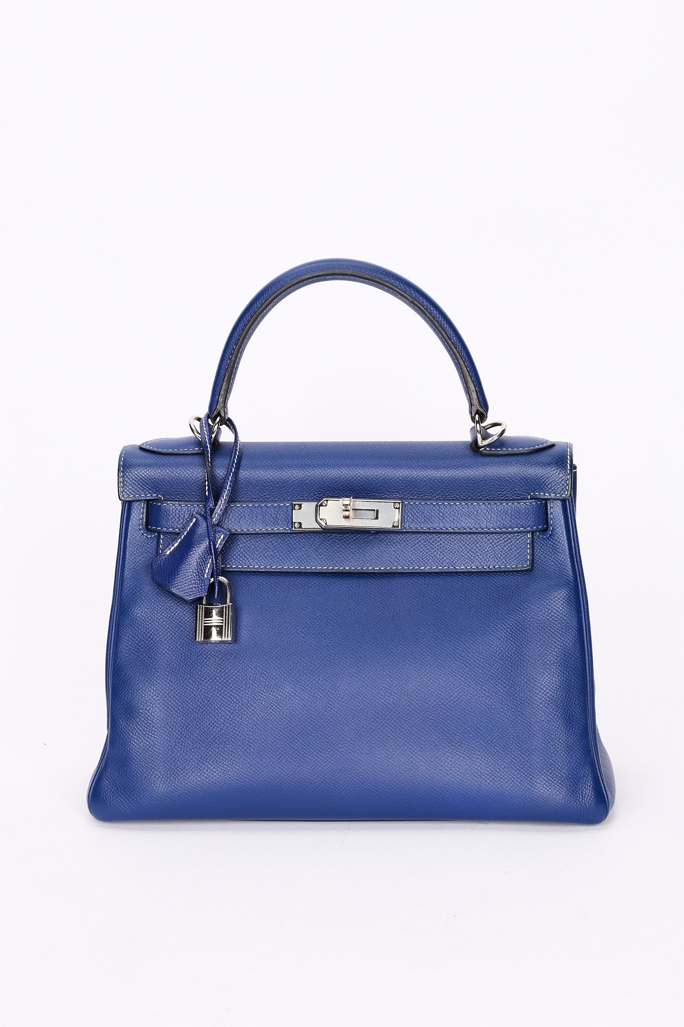 Hermès Kelly 28 (color + leather) PHW