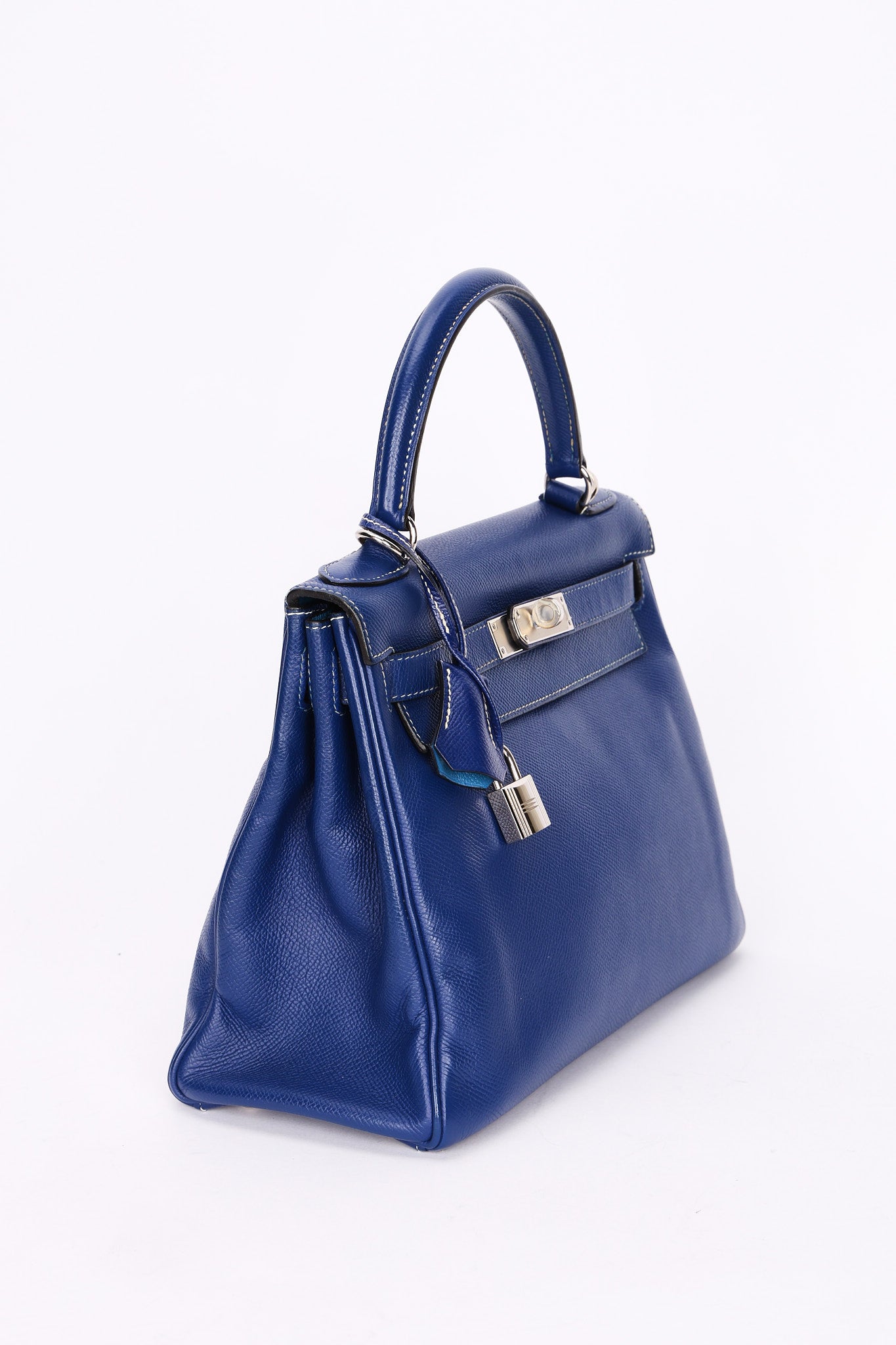 Hermès Kelly 28 (color + leather) PHW