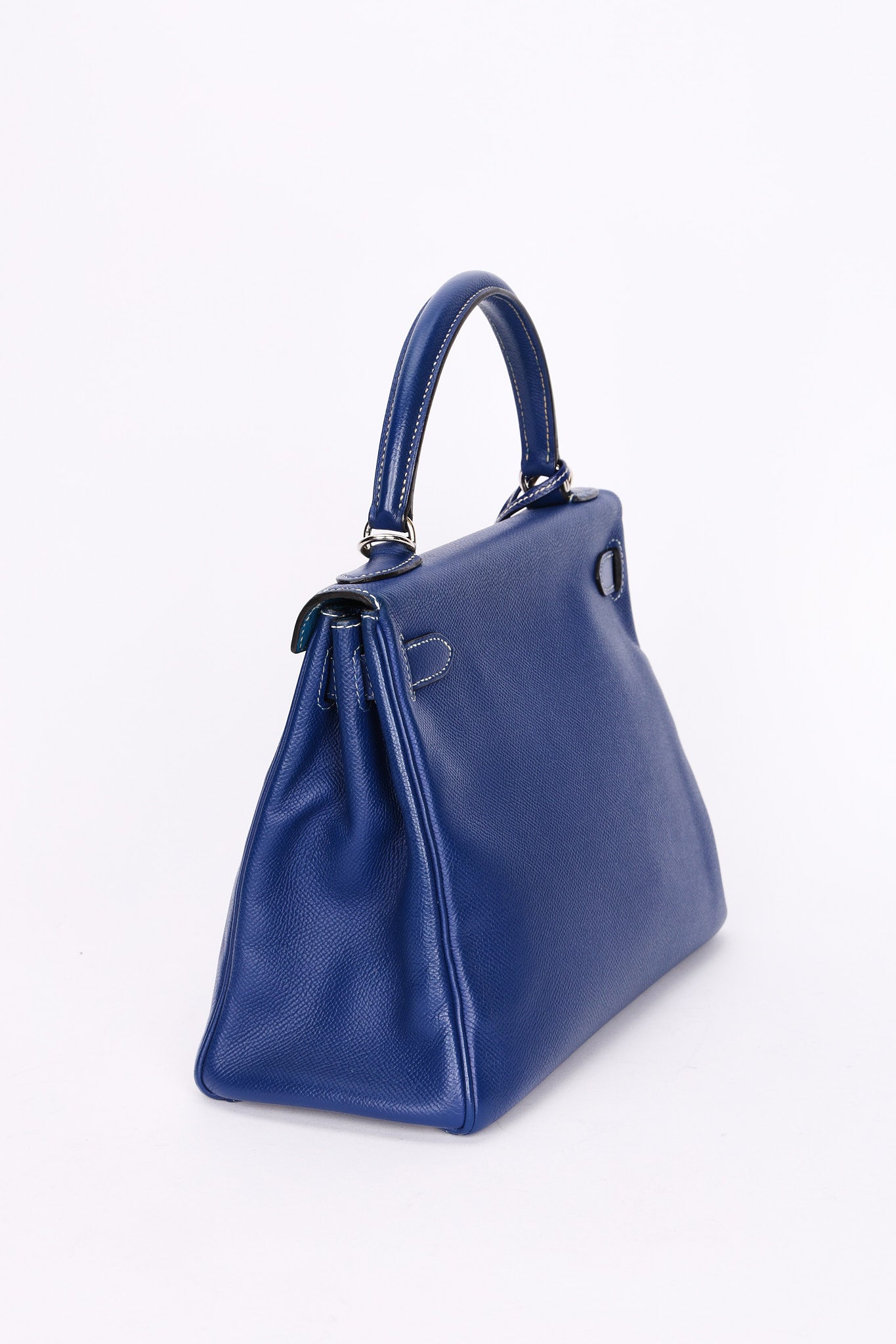 Hermès Kelly 28 (color + leather) PHW