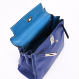 Hermès Kelly 28 (color + leather) PHW