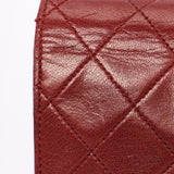 Chanel Push Pin Single Flap Bordeaux Lambskin 1997 24K GP