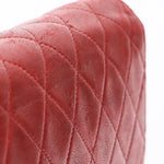 Chanel Push Pin Single Flap Bordeaux Lambskin 1997 24K GP