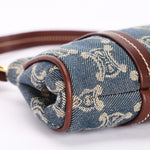 Celine Macadam Denim Shoulder Bag