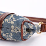 Celine Macadam Denim Shoulder Bag