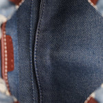Celine Macadam Denim Shoulder Bag