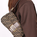 Fendi Zucca Baguette GHW