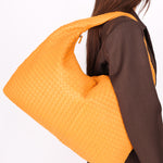 Bottega Veneta XL Intrecciato Hobo Orange