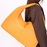 Bottega Veneta XL Intrecciato Hobo Orange