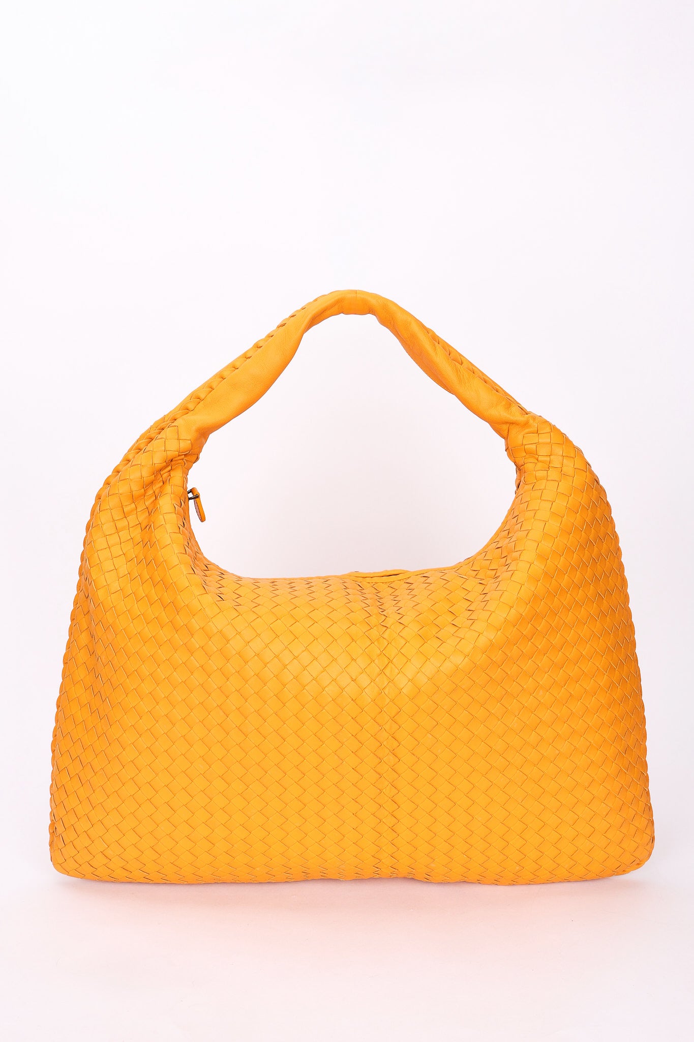 Bottega Veneta XL Intrecciato Hobo Orange