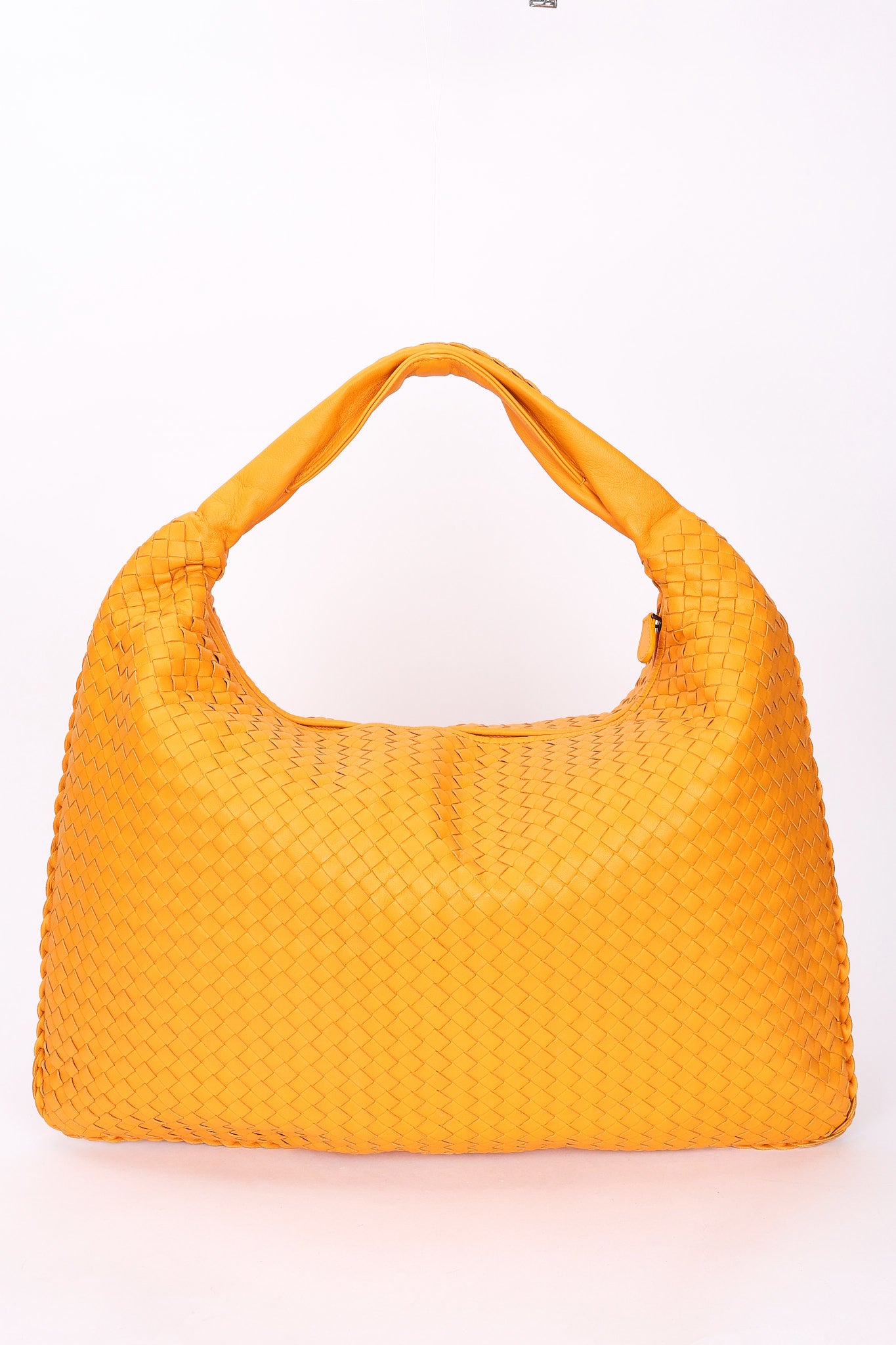 Bottega Veneta XL Intrecciato Hobo Orange
