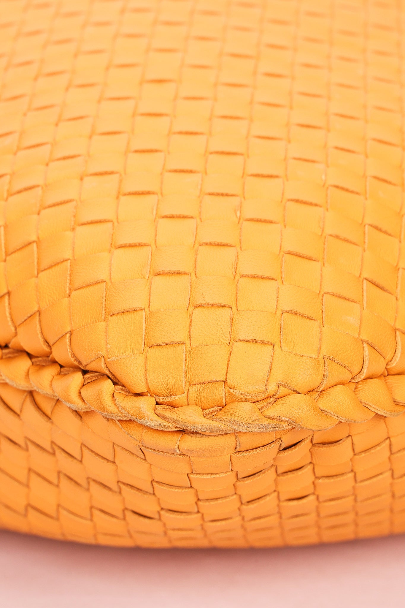 Bottega Veneta XL Intrecciato Hobo Orange