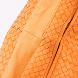 Bottega Veneta XL Intrecciato Hobo Orange
