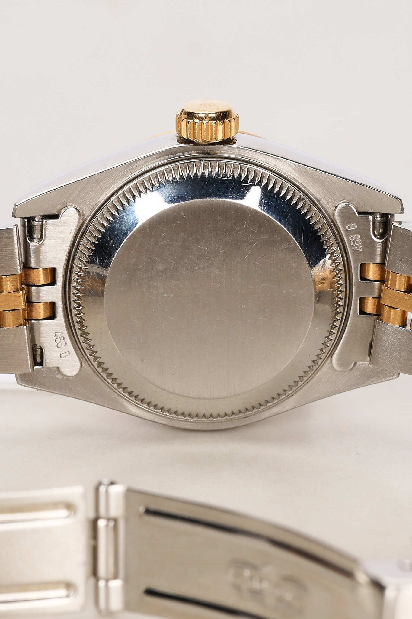 Rolex Datejust Champagne Diamond Dial Fluted Bezel Two-Tone Jubilee Bracelet 26mm