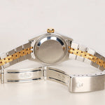 Rolex Datejust Champagne Diamond Dial Fluted Bezel Two-Tone Jubilee Bracelet 26mm