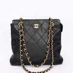 Chanel Shoulder Bag Black Caviar BGHW