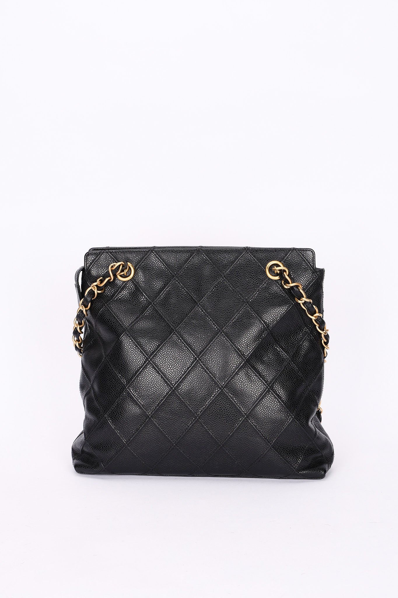 Chanel Shoulder Bag Black Caviar BGHW