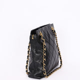 Chanel Shoulder Bag Black Caviar BGHW