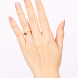 Tiffany & Co 18K Rose Gold and Diamond Band Ring, Size US 4