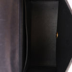 Chanel Turnlock Top Handle Bag Black Calfskin AGHW