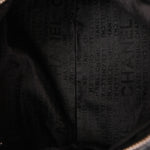 Chanel Jacquard Chain Print Bowling Bag Black (material) SHW