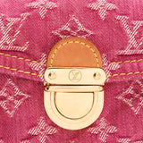 Louis Vuitton Monogram Mini Denim Pleaty Shoulder Bag