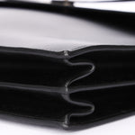 Hermès Kelly Depeches Briefcase Noir Box 2005 PHW
