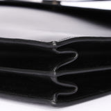Hermès Kelly Depeches Briefcase Noir Box 2005 PHW