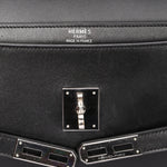Hermès Kelly Depeches Briefcase Noir Box 2005 PHW