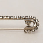 Chanel 2001 Crystal Paper Clip Pin Brooch