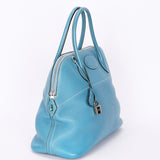 Hermès Bolide 35 Bleu Jean Clemence 2002 PHW