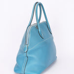 Hermès Bolide 35 Bleu Jean Clemence 2002 PHW