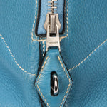 Hermès Bolide 35 Bleu Jean Clemence 2002 PHW