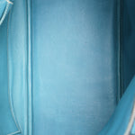 Hermès Bolide 35 Bleu Jean Clemence 2002 PHW