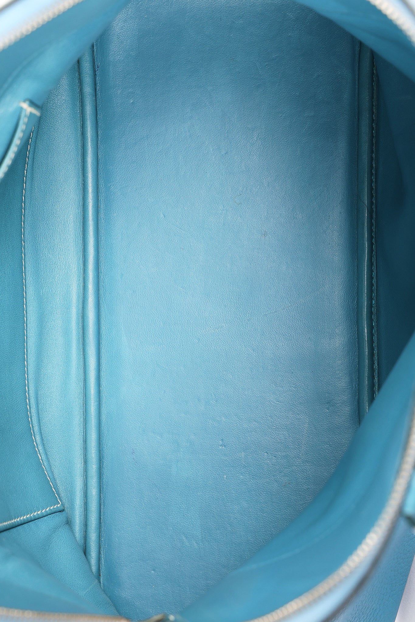 Hermès Bolide 35 Bleu Jean Clemence 2002 PHW