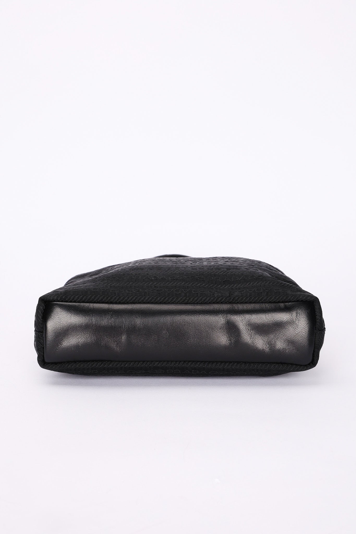 Prada Logo Nylon Top Handle Bag