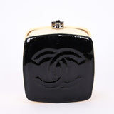 Chanel Bicolor Patent Vanity Case Top Handle Bag DSHW