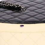 Chanel Bicolor Patent Vanity Case Top Handle Bag DSHW